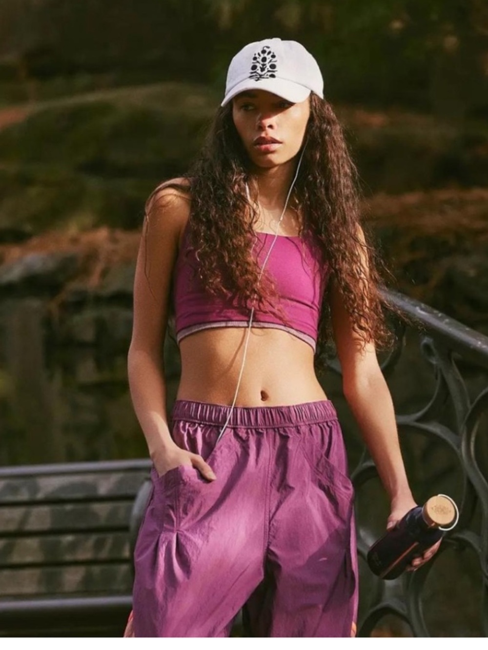 Free People Freeflow Pants mauve pink Sz S NWT - Picture 4 of 8